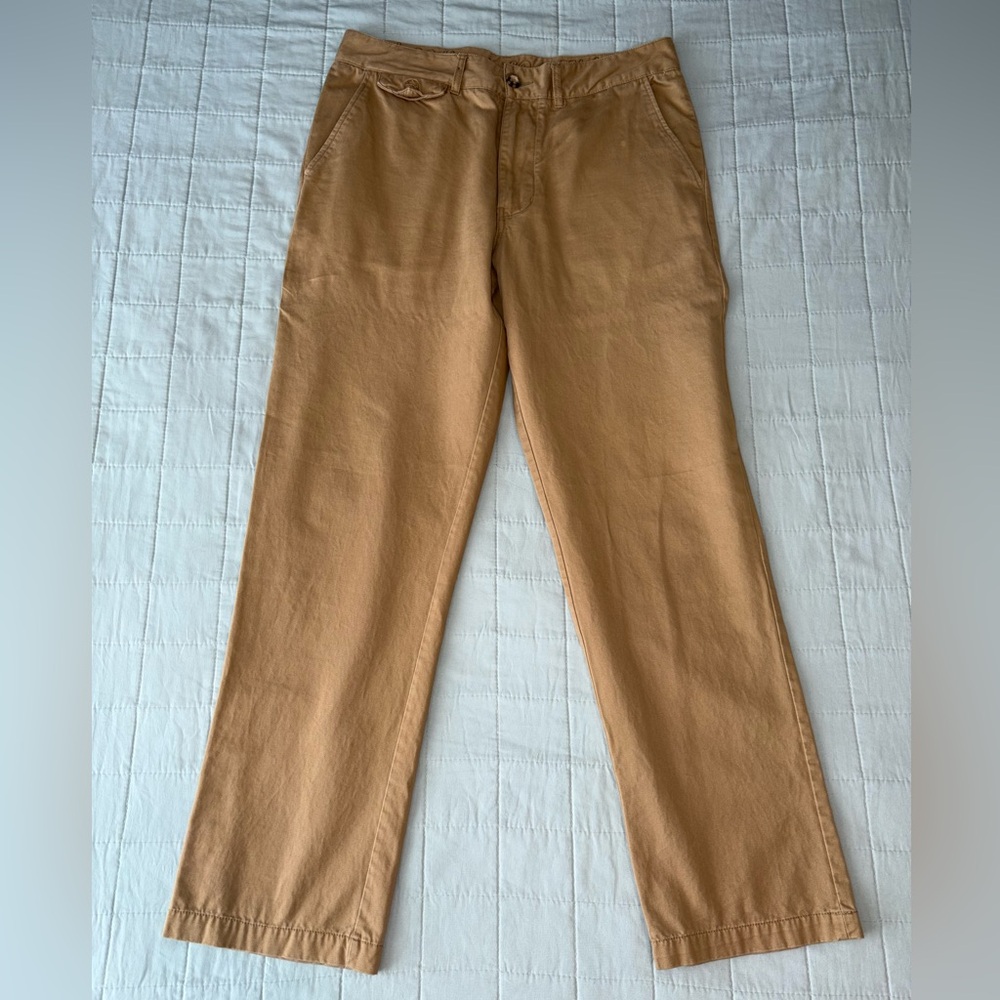 Billionaire Boys Club Khaki Pants Sz. 36 Tan Brown Chino (34x31)  **SMALL SPOT**